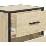 Zidni noćni ormarić sonoma hrast 40x31x39,5 cm | shoptok.hr