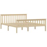  Okvir kreveta prirodna boja od masivne borovine 160 x 200 cm | Eponuda.com