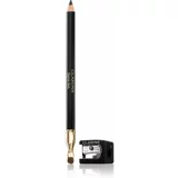Clarins Crayon Khôl svinčnik za oči s šilčkom za zadimljeno ličenje oči 01 Carbon Black 1,05 g