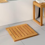  Prostirka za kupanje Smeđa 50 x 50 cm Čvrsto drvo akacije | shoptok.hr