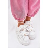 Boto Eco Leather Sneakers On Platform White Penolle | shoptok.hr
