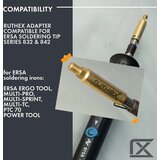 ruthex 2x adapterja za spajkalne konice za serije 832, 842 in 102 znamke ERSA - 1 k. | Shoptok.si