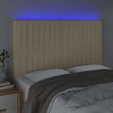  Uzglavlje krem 144x5x118/128 cm od tkanine | shoptok.hr