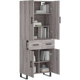  Visoka komoda siva sonome 69 5x34x180 cm od konstruiranog drva | shoptok.hr
