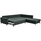 MID.YOU KOTNA SEDEŽNA GARNITURA, šenilja temno zelena | Shoptok.si