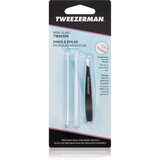 Tweezerman Mini Slant pinceta s kosim vrhom mini s putnom torbicom Stainless 1 kom Cijene