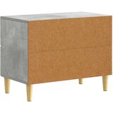  Noćni ormarić Betonska siva 62 x 34,5 x 48 cm Konstruirano drvo | shoptok.hr