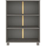Ormarić za knjige HAMAR svjetlosivi 85x35x112 cm od borovine | Eponuda.com