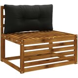  Jastučić za leđa PUTTEN 100% poliester Crna 80 x 40 x 10 cm | shoptok.hr