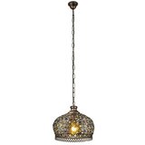 Eglo Okrugla viseća svjetiljka Jadida (60 W, Ø x V: 330 mm x 110 cm, Antikno smeđe, E27) | shoptok.hr