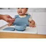 b.box Silicone Bowl silikonska zdjelica sa zatvaračem Blue 300 ml | shoptok.hr
