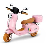  Licencirani motor na akumulator Vespa XW-05 35W - roza Slike