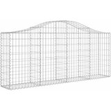  Lučne gabionske košare 30 kom 200x30x80/100cm pocinčano željezo | shoptok.hr
