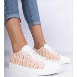 Gemre Pink women's fabric sneakers Bellisio | Shoptok.si