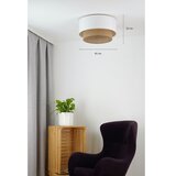 duolla - plafonsko svetlo boho 1xE27/15W/230V prečnik 45 cm bela/braon | Eponuda.com