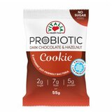 Vitalia keks probiotic dark choco&hazelnut 55G Cene