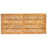  Vrtni blagovaonski stol 200 x 90 x 74 cm masivno bagremovo drvo | shoptok.hr