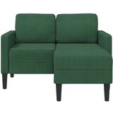 SOFA 2-sjed s ležaljkom u obliku slova L Jungle zelena 125 cm | shoptok.hr