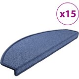  Otirači za stepenice 15 kom plavi 65 x 24 x 4 cm | shoptok.hr