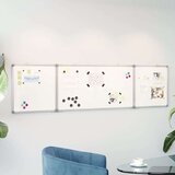  Magnetna bijela ploča sklopiva 200 x 40 x 1 7 cm aluminijska | shoptok.hr