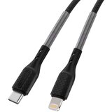 forcell karbonski kabel Type-C na Lightning 8-pin Power Delivery PD27W CB-01C črn 1 meter | Shoptok.si