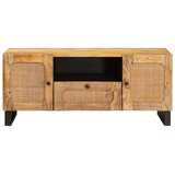 TV ormar s ladicama Smeđa 105 x 33 x 46 cm Čvrsto drvo manga | Eponuda.com
