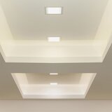  led ugradna svetiljka sa samsung čipom LED/24W/230V 3000K 29,5x29,5 cm bela | Eponuda.com