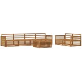 vidaXL Zunanja garnitura za sedenje 7 pcs Naravna Masiven les akacije, (5000281411) | Shoptok.si