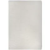 Kremno bela ročno tkana preproga iz mešanice volne 60x90 cm Pradesh Natural White –