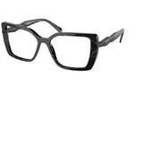 Prada Okvir za naočare 0PR 03ZV 19D1O1 53, Ženski, Crni | Eponuda.com
