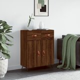 vidaXL Komoda boja smeđeg hrasta 69 5x34x90 cm od konstruiranog drva Cijene