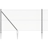 Heksagonalna ograda siva 1.4x10 m čelik | shoptok.hr