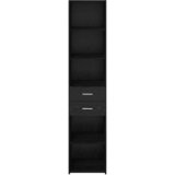  Highboard Crni hrast 40 x 42,5 x 185 cm Konstruirano drvo | shoptok.hr