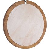  Stensko ogledalo 60 cm iz tikovine okroglo, (20743452) | Shoptok.si