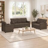  Set sofe 3 pcs Siva Umjetna koža | shoptok.hr