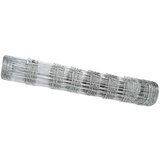 vidaXL Pašna ograja srebrna 25 x 0.8 m Pocinkano jeklo, (5000094594) | Shoptok.si