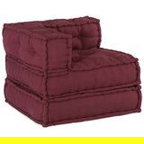  Modularni Pouf 3 kom Bordo Tkanina | shoptok.hr