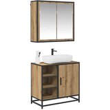 vidaXL set namještaja za kupaonicu 2 pcs hrast artisan 65 x 33 x 60 cm | shoptok.hr