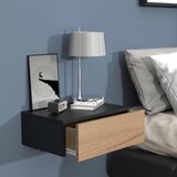 MID.YOU Nočna Omarica Usal M 45, Hrast, Črna | Shoptok.si
