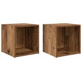 vidaXL Komplet TV omaric 2 pcs Star les 37 x 35 x 37,5 cm, (5000132166) | Shoptok.si