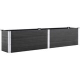  Posuda za sadnju 250 x 50 x 54 cm WPC siva | shoptok.hr