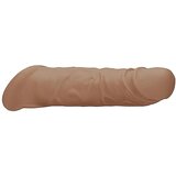 REALROCK Penis Sleeve 8 - navlaka za penis (21cm) - tamna prirodna | shoptok.hr