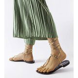 Gemre Golden sandals with zirconia Troghi | ePonuda.com