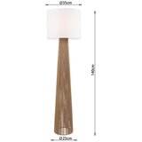 Mömax Stoječa Svetilka Mozu, Rjava, Bela, Ca. 35/140 Cm | Shoptok.si