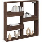  Zidni ormarić smeđa boja hrasta 80x15x80 cm konstruirano drvo | shoptok.hr