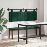  Držeće uzglavlje Zidne Tamnozelena 130 x 55 x 5 cm Baršun - Tamnozelena 120 cm bez LED | shoptok.hr