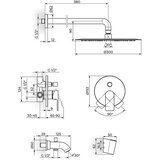 Rosan S2 baterija za tuš kadu 231701
