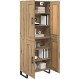  Visok predalnik Umetni hrast 69,5 x 34 x 180 cm Konstruiran les, (5000107560) | Shoptok.si