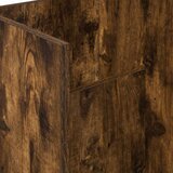  Bocni stol Dimljeni hrast 35 x 35 x 45 cm Konstruirano drvo | shoptok.hr