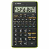 Sharp kalkulator tehnički 10 plus 2mesta 146 funkcija el-501tb-gr crno zeleni blister cene